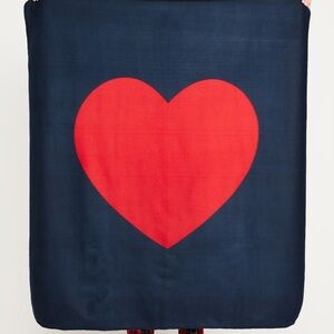 - NWT OLD NAVY Fleece Blanket for the Family Color: Navy Heart OS